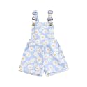 Ayalinggo Toddler Baby Girl Sunflower Print Overalls Shorts with Pocket Suspender Trousers Cute Summer Clothing Outfit