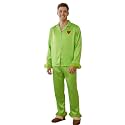 Ayalinggo Toddler Kids Girl Christmas Pajamas Baby Green Satin Silk Button Down Shirts Jammies Xmas Matching Pjs Outfits