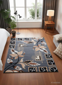 AyanCarpets 7 ft X 5 ft Acrylic