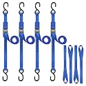 Ayaport Cam Buckle Tie Down Straps 10 feet, 4 Pack