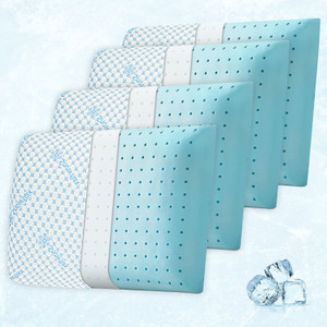 AYKA Memory Foam Orthopaedic Pillow Pack of