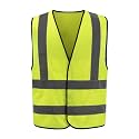 AYKRM 12 colour High visibility viz vest hi vis viz reflective work construction safety vest (XS-8XL)