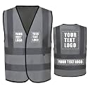 AYKRM 12 colour High visibility viz vest hi vis viz reflective work construction safety vest (XS-8XL)