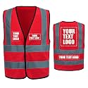 AYKRM 12 colour High visibility viz vest hi vis viz reflective work construction safety vest (XS-8XL)