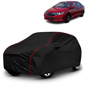 ayshu all-weather resistant car cover compatible with honda city  triple-stitched mirror amp antenna pockets with elastic bottom hem amp buckle strap  dustproof uv protection