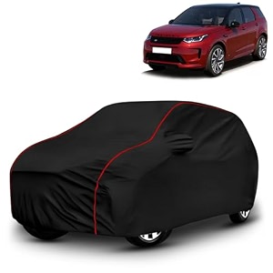 ayshu all-weather resistant car cover compatible with land rover discovery sport  triple-stitched mirror amp antenna pockets with elastic bottom hem amp buckle strap  dustproof uv protection