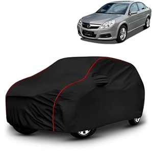ayshu all-weather resistant car cover compatible with opel vectra  triple-stitched mirror amp antenna pockets with elastic bottom hem amp buckle strap  dustproof uv protection