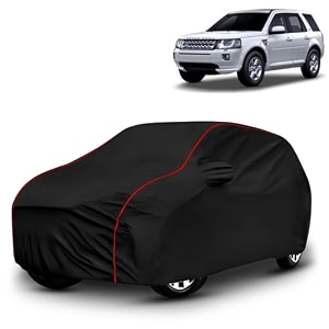 ayshu all-weather resistant car cover compatible with land rover freelander 2  triple-stitched mirror amp antenna pockets with elastic bottom hem amp buckle strap  dustproof uv protection
