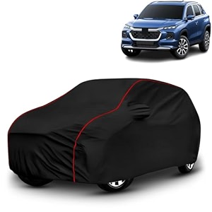 ayshu all-weather resistant car cover compatible with maruti suzuki grand vitara  triple-stitched mirror amp antenna pockets with elastic bottom hem amp buckle strap  dustproof uv protection