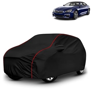 ayshu all-weather resistant car cover compatible with bmw alpina b6  triple-stitched mirror amp antenna pockets with elastic bottom hem amp buckle strap  dustproof uv protection