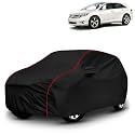 AYSHU All-Weather Resistant Car Cover Compatible with Toyota Venza | Triple-Stitched Mirror &amp; Antenna Pockets with Elastic Bottom Hem &amp; Buckle Strap | Dustproof, UV Protection