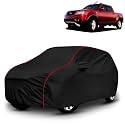 AYSHU All-Weather Resistant Car Cover Compatible with Tata Xenon XT | Triple-Stitched Mirror &amp; Antenna Pockets with Elastic Bottom Hem &amp; Buckle Strap | Dustproof, UV Protection