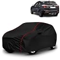 AYSHU All-Weather Resistant Car Cover Compatible with Kia Seltos | Triple-Stitched Mirror &amp; Antenna Pockets with Elastic Bottom Hem &amp; Buckle Strap | Dustproof, UV Protection