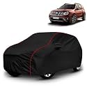 AYSHU All-Weather Resistant Car Cover Compatible with Renault Duster | Triple-Stitched Mirror &amp; Antenna Pockets with Elastic Bottom Hem &amp; Buckle Strap | Dustproof, UV Protection