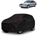 AYSHU All-Weather Resistant Car Cover Compatible with Hyundai Accent | Triple-Stitched Mirror &amp; Antenna Pockets with Elastic Bottom Hem &amp; Buckle Strap | Dustproof, UV Protection