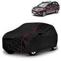 AYSHU All-Weather Resistant Car Cover Compatible with Honda Brio | Triple-Stitched Mirror &amp; Antenna Pockets with Elastic Bottom Hem &amp; Buckle Strap | Dustproof, UV Protection
