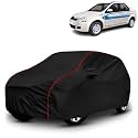 AYSHU All-Weather Resistant Car Cover Compatible with Mahindra E-VERITO | Triple-Stitched Mirror &amp; Antenna Pockets with Elastic Bottom Hem &amp; Buckle Strap | Dustproof, UV Protection