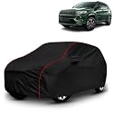 AYSHU All-Weather Resistant Car Cover Compatible with Jeep Compass BP | Triple-Stitched Mirror &amp; Antenna Pockets with Elastic Bottom Hem &amp; Buckle Strap | Dustproof, UV Protection