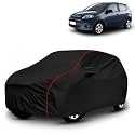 AYSHU All-Weather Resistant Car Cover Compatible with Fiat Palio | Triple-Stitched Mirror &amp; Antenna Pockets with Elastic Bottom Hem &amp; Buckle Strap | Dustproof, UV Protection
