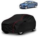 AYSHU All-Weather Resistant Car Cover Compatible with Skoda Rapid | Triple-Stitched Mirror &amp; Antenna Pockets with Elastic Bottom Hem &amp; Buckle Strap | Dustproof, UV Protection
