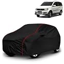 AYSHU All-Weather Resistant Car Cover Compatible with Mahindra Xylo | Triple-Stitched Mirror &amp; Antenna Pockets with Elastic Bottom Hem &amp; Buckle Strap | Dustproof, UV Protection