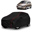 AYSHU All-Weather Resistant Car Cover Compatible with Hyundai Getz Prime | Triple-Stitched Mirror &amp; Antenna Pockets with Elastic Bottom Hem &amp; Buckle Strap | Dustproof, UV Protection