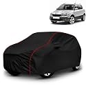 AYSHU All-Weather Resistant Car Cover Compatible with Skoda Fabia Scout | Triple-Stitched Mirror &amp; Antenna Pockets with Elastic Bottom Hem &amp; Buckle Strap | Dustproof, UV Protection
