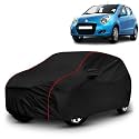 AYSHU All-Weather Resistant Car Cover Compatible with Maruti Suzuki a-Star | Triple-Stitched Mirror &amp; Antenna Pockets with Elastic Bottom Hem &amp; Buckle Strap | Dustproof, UV Protection