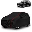 AYSHU All-Weather Resistant Car Cover Compatible with Audi Q7 | Triple-Stitched Mirror &amp; Antenna Pockets with Elastic Bottom Hem &amp; Buckle Strap | Dustproof, UV Protection
