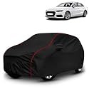 AYSHU All-Weather Resistant Car Cover Compatible with Audi A4 | Triple-Stitched Mirror &amp; Antenna Pockets with Elastic Bottom Hem &amp; Buckle Strap | Dustproof, UV Protection