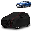 AYSHU All-Weather Resistant Car Cover Compatible with Hyundai Creta SX IVT | Triple-Stitched Mirror &amp; Antenna Pockets with Elastic Bottom Hem &amp; Buckle Strap | Dustproof, UV Protection