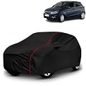 AYSHU All-Weather Resistant Car Cover Compatible with Tata Bolt | Triple-Stitched Mirror &amp; Antenna Pockets with Elastic Bottom Hem &amp; Buckle Strap | Dustproof, UV Protection