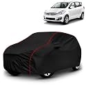 AYSHU All-Weather Resistant Car Cover Compatible with Maruti Suzuki Ertiga | Triple-Stitched Mirror &amp; Antenna Pockets with Elastic Bottom Hem &amp; Buckle Strap | Dustproof, UV Protection