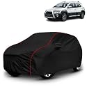 AYSHU All-Weather Resistant Car Cover Compatible with Toyota Etios Cross | Triple-Stitched Mirror &amp; Antenna Pockets with Elastic Bottom Hem &amp; Buckle Strap | Dustproof, UV Protection