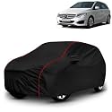 AYSHU All-Weather Resistant Car Cover Compatible with Mercedes Benz B Class | Triple-Stitched Mirror &amp; Antenna Pockets with Elastic Bottom Hem &amp; Buckle Strap | Dustproof, UV Protection
