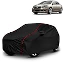 AYSHU All-Weather Resistant Car Cover Compatible with Maruti Suzuki Kizashi | Triple-Stitched Mirror &amp; Antenna Pockets with Elastic Bottom Hem &amp; Buckle Strap | Dustproof, UV Protection