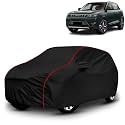 AYSHU All-Weather Resistant Car Cover Compatible with Mahindra XUV 300 | Triple-Stitched Mirror &amp; Antenna Pockets with Elastic Bottom Hem &amp; Buckle Strap | Dustproof, UV Protection
