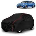 AYSHU All-Weather Resistant Car Cover Compatible with BMW 325I | Triple-Stitched Mirror &amp; Antenna Pockets with Elastic Bottom Hem &amp; Buckle Strap | Dustproof, UV Protection