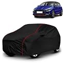 AYSHU All-Weather Resistant Car Cover Compatible with Hyundai i20 N | Triple-Stitched Mirror &amp; Antenna Pockets with Elastic Bottom Hem &amp; Buckle Strap | Dustproof, UV Protection