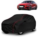AYSHU All-Weather Resistant Car Cover Compatible with Audi S3 | Triple-Stitched Mirror &amp; Antenna Pockets with Elastic Bottom Hem &amp; Buckle Strap | Dustproof, UV Protection