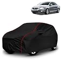 AYSHU All-Weather Resistant Car Cover Compatible with Volvo S80 | Triple-Stitched Mirror &amp; Antenna Pockets with Elastic Bottom Hem &amp; Buckle Strap | Dustproof, UV Protection