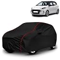 AYSHU All-Weather Resistant Car Cover Compatible with Hyundai Grand Nios | Triple-Stitched Mirror &amp; Antenna Pockets with Elastic Bottom Hem &amp; Buckle Strap | Dustproof, UV Protection