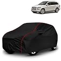 AYSHU All-Weather Resistant Car Cover Compatible with Mercedes Benz GL | Triple-Stitched Mirror &amp; Antenna Pockets with Elastic Bottom Hem &amp; Buckle Strap | Dustproof, UV Protection