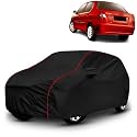 AYSHU All-Weather Resistant Car Cover Compatible with Tata Indigo CS | Triple-Stitched Mirror &amp; Antenna Pockets with Elastic Bottom Hem &amp; Buckle Strap | Dustproof, UV Protection