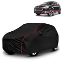 AYSHU All-Weather Resistant Car Cover Compatible with Fiat Abarth Punto | Triple-Stitched Mirror &amp; Antenna Pockets with Elastic Bottom Hem &amp; Buckle Strap | Dustproof, UV Protection