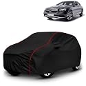 AYSHU All-Weather Resistant Car Cover Compatible with Mercedes Benz E-Class E 200 | Triple-Stitched Mirror &amp; Antenna Pockets with Elastic Bottom Hem &amp; Buckle Strap | Dustproof, UV Protection