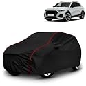 AYSHU All-Weather Resistant Car Cover Compatible with Audi Q3 | Triple-Stitched Mirror &amp; Antenna Pockets with Elastic Bottom Hem &amp; Buckle Strap | Dustproof, UV Protection