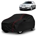 AYSHU All-Weather Resistant Car Cover Compatible with Ford Mondeo | Triple-Stitched Mirror &amp; Antenna Pockets with Elastic Bottom Hem &amp; Buckle Strap | Dustproof, UV Protection