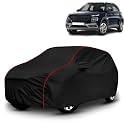 AYSHU All-Weather Resistant Car Cover Compatible with Hyundai Venue | Triple-Stitched Mirror &amp; Antenna Pockets with Elastic Bottom Hem &amp; Buckle Strap | Dustproof, UV Protection