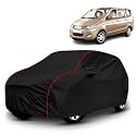 AYSHU All-Weather Resistant Car Cover Compatible with Chevrolet Enjoy | Triple-Stitched Mirror &amp; Antenna Pockets with Elastic Bottom Hem &amp; Buckle Strap | Dustproof, UV Protection